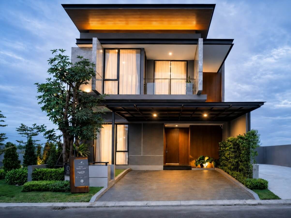 Fasad Rumah Tipe Omnia
