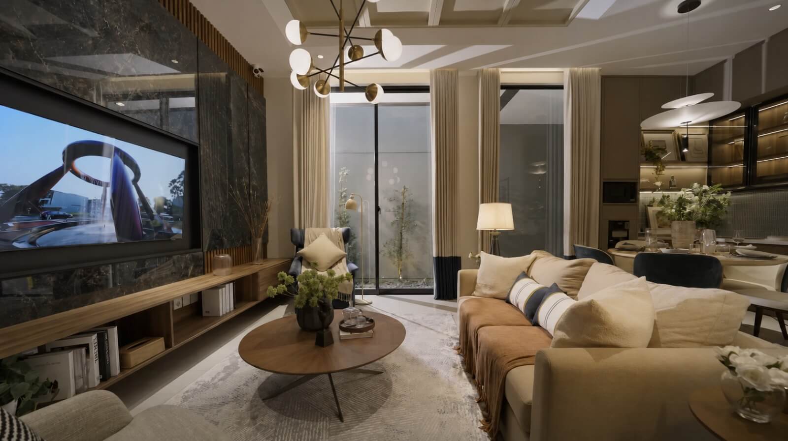 Open Space Living Room