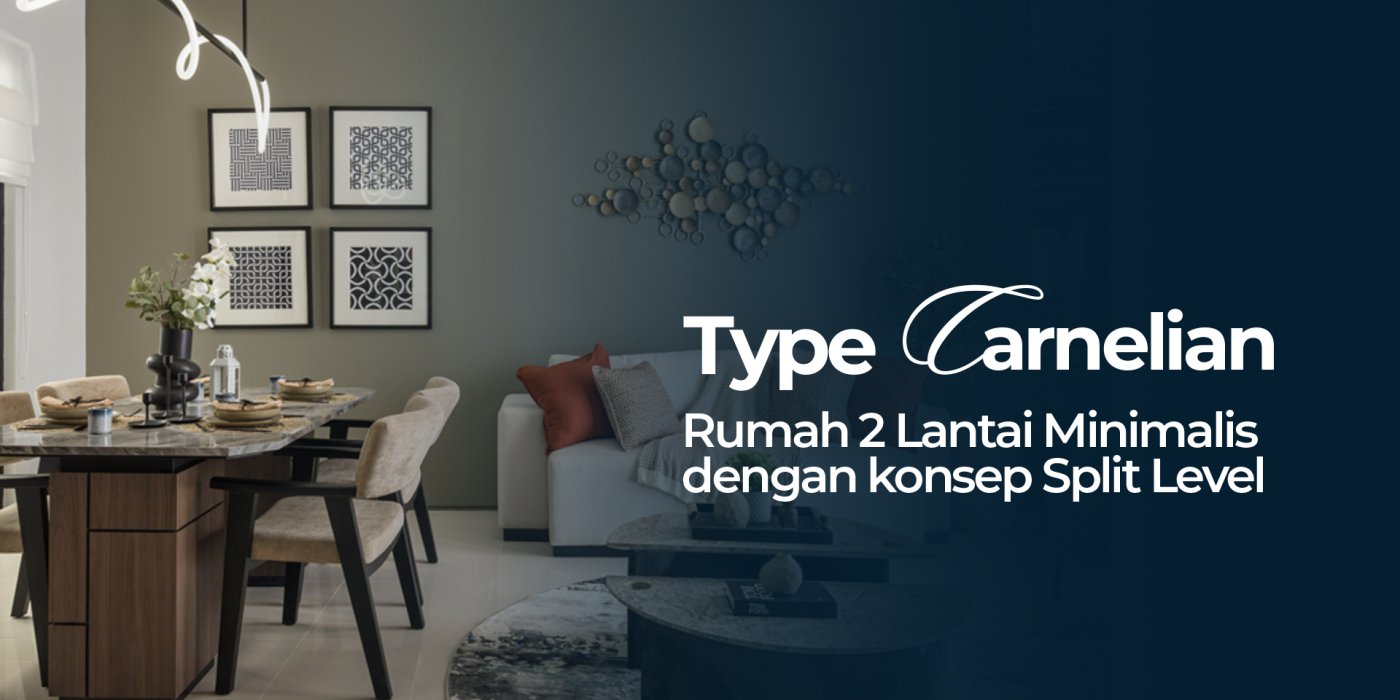 Rumah 2 Lantai Minimalis Carnelian