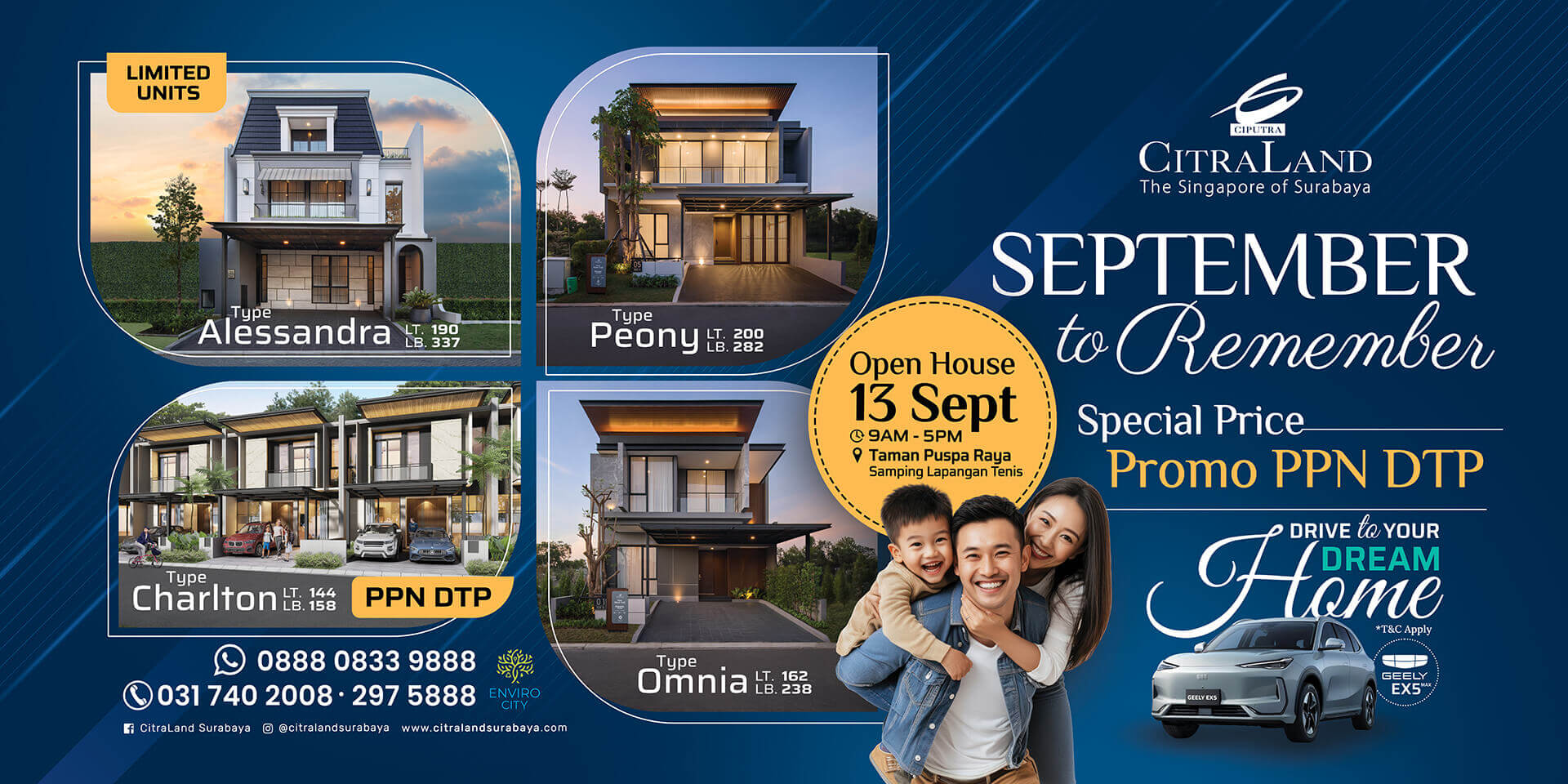 Promo September CitraLand Surabaya